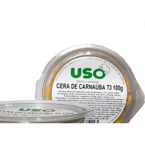 Cera Granulada De Carnauba Uso 100G Pote 0007-6 - Kit C/6 