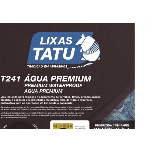 Lixa Dagua Tatu 1200 Premium T2411200050 - Kit C/50 