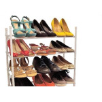 Sapateira Maxeb Dupla Branco 2 Modulos 18 Pares 3756