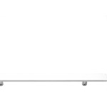 Puxador Silvana Reto 600 Inox Polido Par 97599