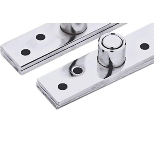 Dobradica Pivotante Silvana 885 Cromada Com 2 Pecas 97688