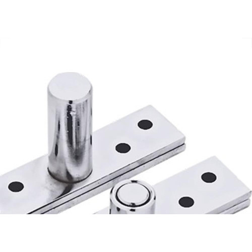 Dobradica Pivotante Silvana 885 Cromada Com 2 Pecas 97688