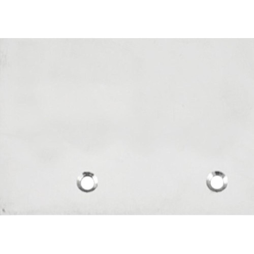 Placa Piso Inox 4X4 Cega Pi4400