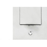 Placa Piso Inox 4X2 Unha 1 Telebras Pi42Tb
