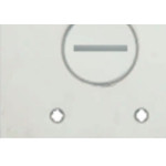 Placa Piso Inox 4X4 Para 1 Rosca Pi44Ro