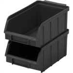 Gaveteiro Preto''04''09X13X19 Estante Ca4Pt