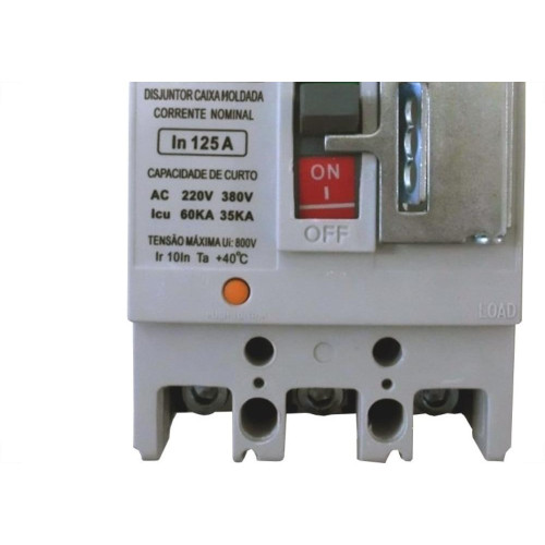 Disjuntor Caixa Moldada Jng Tripolar 70A Djm1-100L 53045