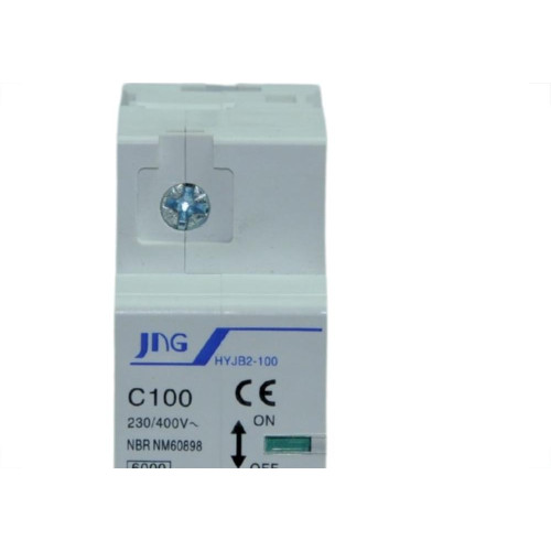 Disjuntor Jng Din Jcb-100 Bipolar 125A C 51313