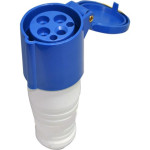 Acoplamento Jng 220V 3 Polos+Terra 16A Azul 214-9 52871