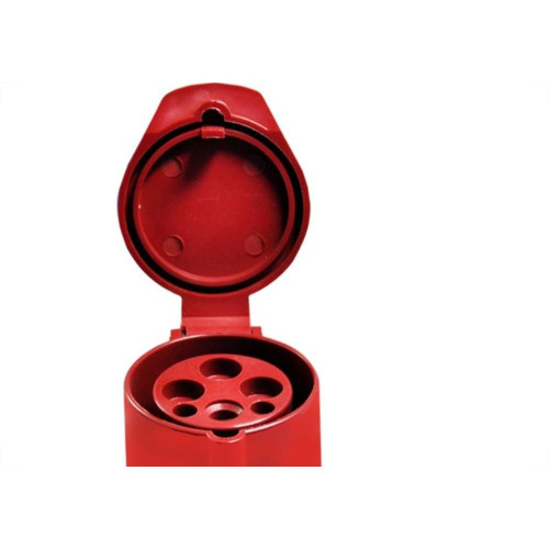 Acoplamento Jng 380V 3 Polos+Terra 16A Vermelho 214 52876