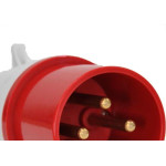 Pino 3 Polos+Terra Jng 380V 16A Verm 52851