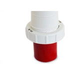 Pino 3 Polos+Terra Jng 380V 63A Verm 52858