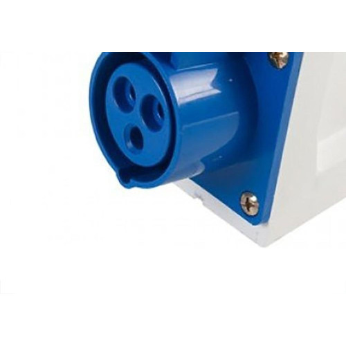 Tomada Externa Jng 2 Polos +Terra 63A 220V Azul 52864