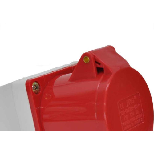 Tomada 3 Polos +Terra Jng 380V 32A Vermelha 52867