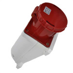 Tomada 3 Polos +Terra Jng 380V 63A Vermelha 52868