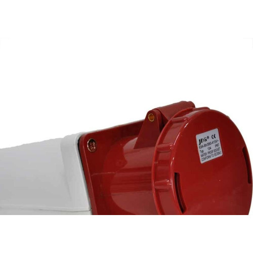 Tomada 3 Polos +Terra Jng 380V 63A Vermelha 52868