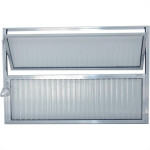 Janela Basculante Aluminio Hikari 40 X 40 Vb01