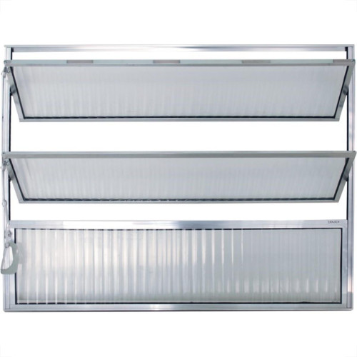 Janela Basculante Aluminio Hikari 60 X 80 Vb06