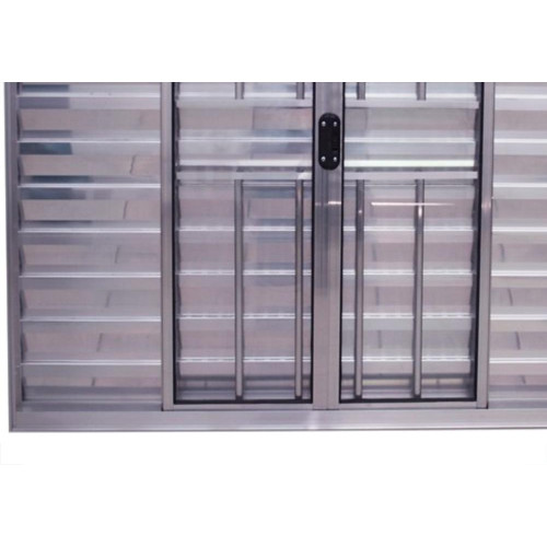 Janela Veneziana Aluminio Hikari 1 X 1,2M Grade Vc55