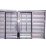 Janela Veneziana Aluminio Hikari 1 X 1,2M Grade Vc55