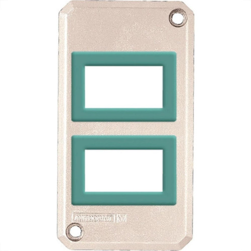 Tampa Condulete Tramontina Lux (2 Simples 1'') 