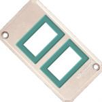 Tampa Condulete Tramontina Lux (2 Simples 1'') 