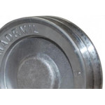 Polia Aluminio Mademil ''A'' 2 Canais 2.3/8''/60 Pal60A2