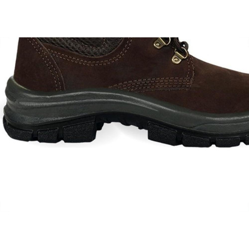 Botina Cartom Tp92 Com Cadarco''40'' Sem Biqueira Marrom Par 3958
