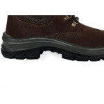 Botina Cartom Tp92 Com Cadarco''42'' Sem Biqueira Marrom Par 3960