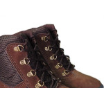 Botina Cartom Tp94 Com Cadarco''42'' Sem Biqueira Marrom Par 4202