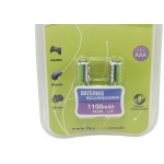 Pilha Recarregavel Flexgold Palito ''Aaa'' 2 Pecas 1100Mah Fx-Aaa11B2