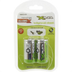 Pilha Recarregavel Flexgold Media ''C'' Com 2 Pecas 2900Mah Fx-C29B2
