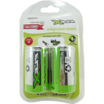 Pilha Recarregavel Flexgold Grande ''D'' Com 2 Pecas 2900Mah Fx-D29B2