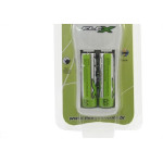 Carregador Para Pilhas 2Aa/Aaa Ou 1 Bateria 9V Flex Com 2Aa Fx-C1.1/2P