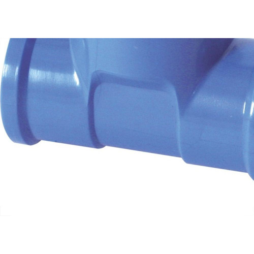 Tee Azul Krona Liso Rosca 32Mm X 3/4'' 507 - Kit C/10 