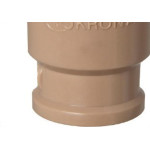 Luva Marrom Krona Liso Liso Reducao 75Mm X60Mm 588 - Kit C/8 