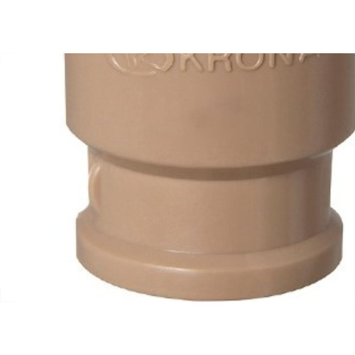 Luva Marrom Krona Liso Liso Reducao 75Mm X60Mm 588 - Kit C/8 