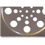 Grelha Inox Clarinox Quadrada 10Cm Fixa 5131