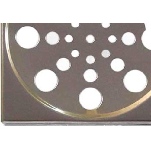 Grelha Inox Clarinox Quadrada 10Cm Fixa 5131