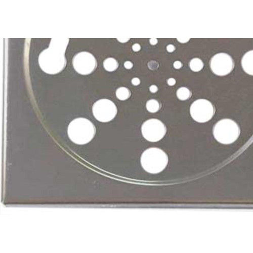 Grelha Inox Clarinox Quadrada 15Cm Fixa 5124