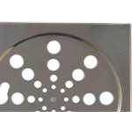 Grelha Inox Clarinox Quadrada 15Cm Fixa 5124