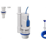 Mecanismo Acoplado Blukit Acionamento Duplo Com Kit 340229-46