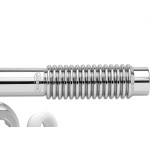 Tubo Ligacao Blukit Flexivel Ajustavel Cromado 290404-412