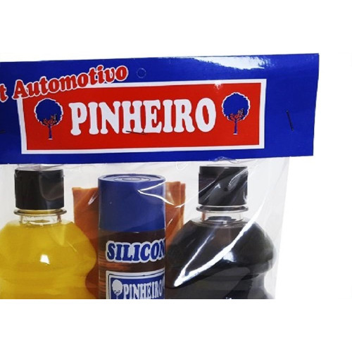 Kit Automotivo Limpeza Pinheiro Com 6 Pecas 28