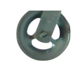 Roldana Para Poco Biehl 04Cm Capacidade 15Kg Parafuso 