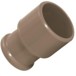 Bucha Marrom Amanco Longa Liso/Liso 40X20 10253/11541 - Kit C/15 