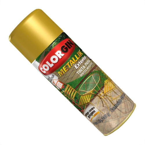 Tinta Spray Colorgin Metalik Cromado 350Ml 51