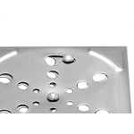 Grelha Inox Hidrolar Quadrada 10Cm Com Fecho 30187