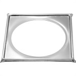Porta Grelha Inox Hidrolar Quadrada 15Cm 30577