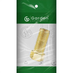 Aumento Torneira Garden Zamac Amarelo 1/2  Longo 10859E Aumento Torneira Garden Zamac Amarelo 1/2  Longo 10859E